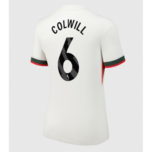 Ženski Nogometni dresi Chelsea Levi Colwill #6 Gostujoči 2025-26 Kratek Rokav